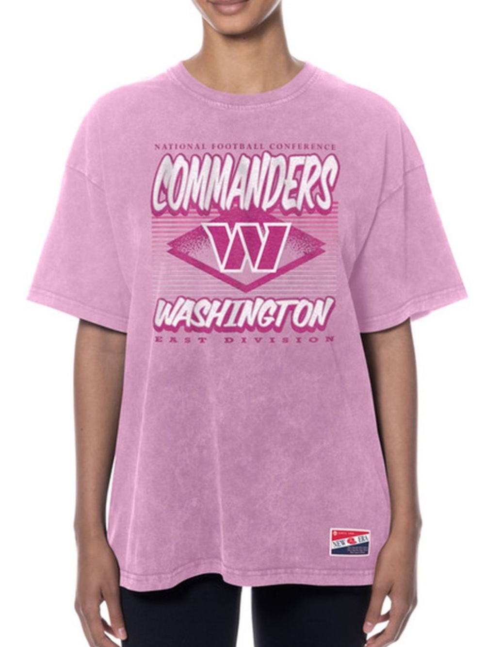 NFL team Washington commanders relaxed fit crewneck t shirt women’s M new